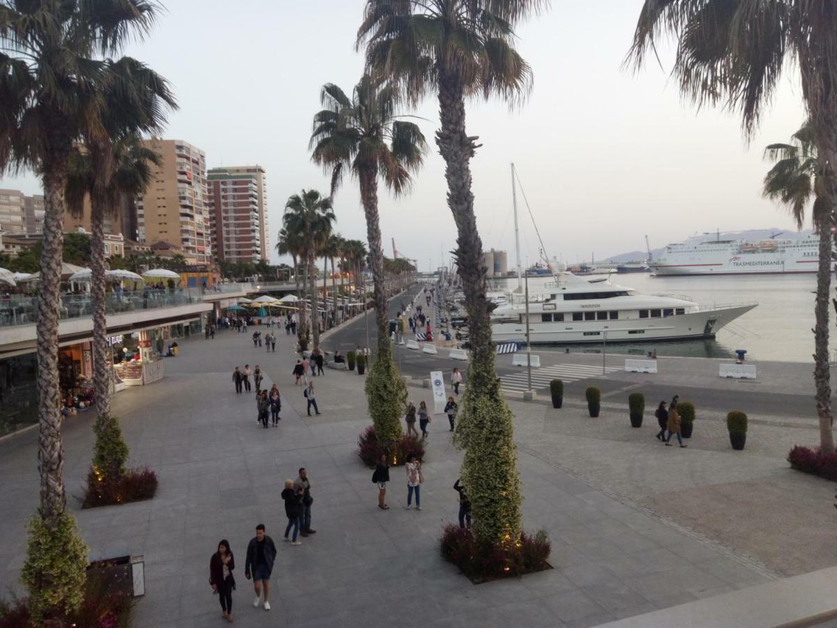 Apartamento Malaga Port Exterior foto