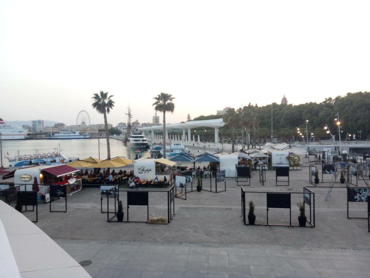 Apartamento Malaga Port Exterior foto